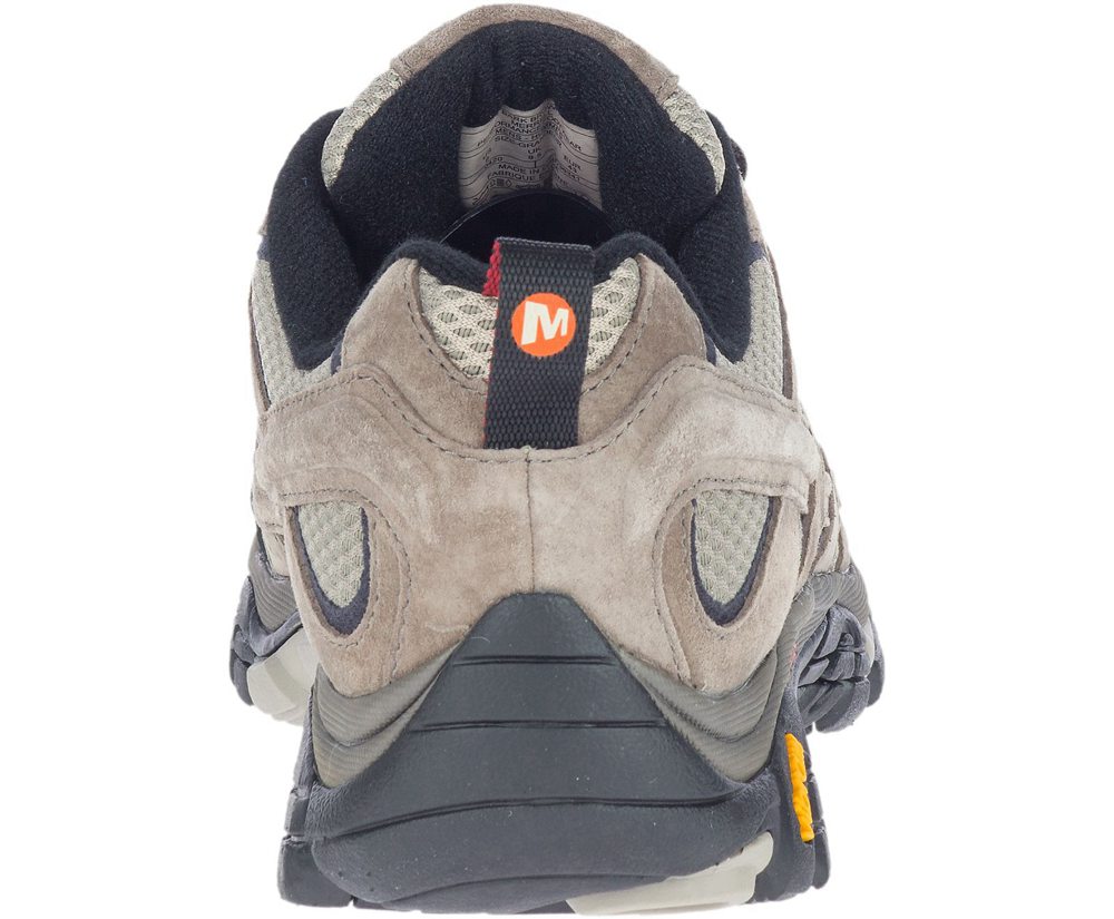 Buty Trekkingowe Merrell Męskie Brązowe - Moab 2 Ventilator - 729538-PRI